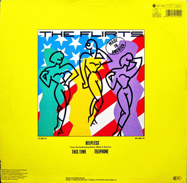 Cover zu The Flirts - Helpless (You Took My Love) (Extended Version) | 1985 | Vinyl | Electronic | Europe