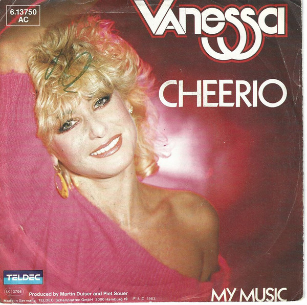 Cover zu Vanessa (2) - Cheerio | 1983 | Vinyl | Pop | Germany Schallplatten Ankauf