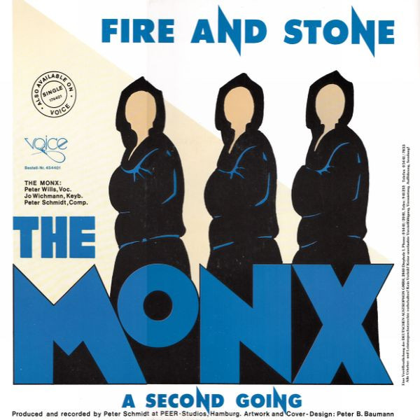 Cover zu The Monx - Fire And Stone | 1987 | Vinyl | Electronic | Germany