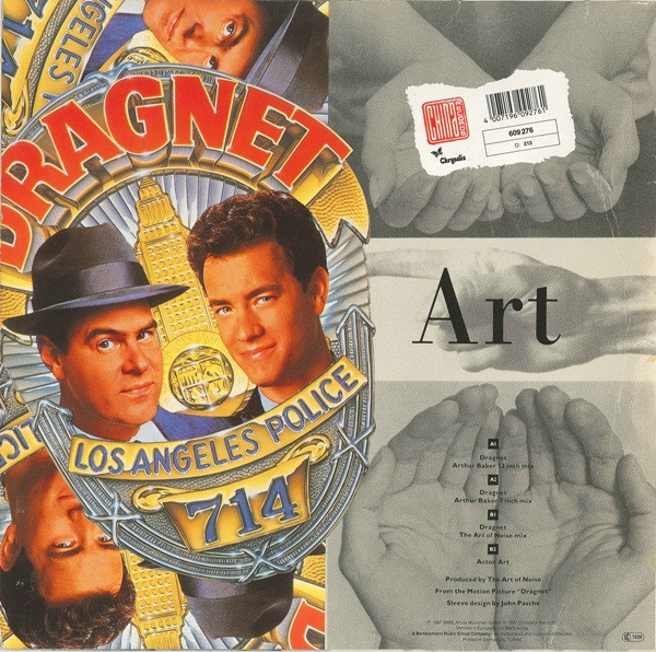 Cover zu The Art Of Noise - Dragnet | 1987 | Vinyl | Electronic | Europe Schallplatten Ankauf