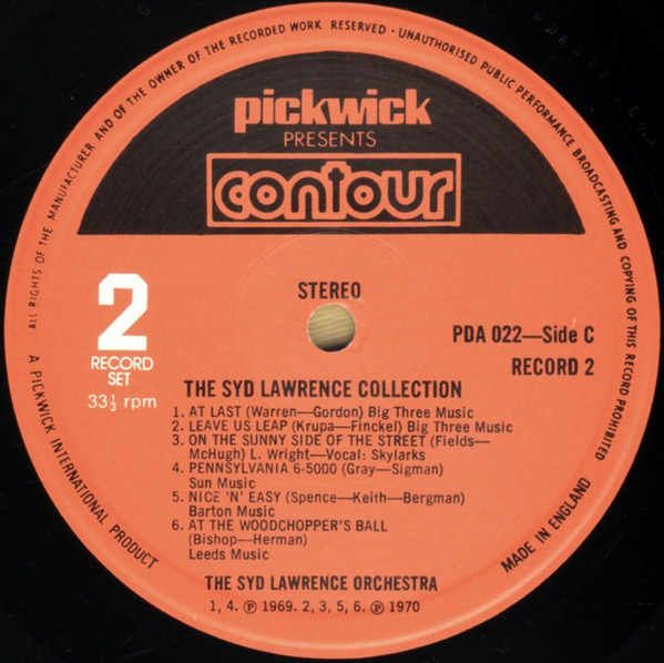 Cover zu Syd Lawrence And His Orchestra - The Syd Lawrence Collection | Vinyl | Jazz | UK Schallplatten Ankauf