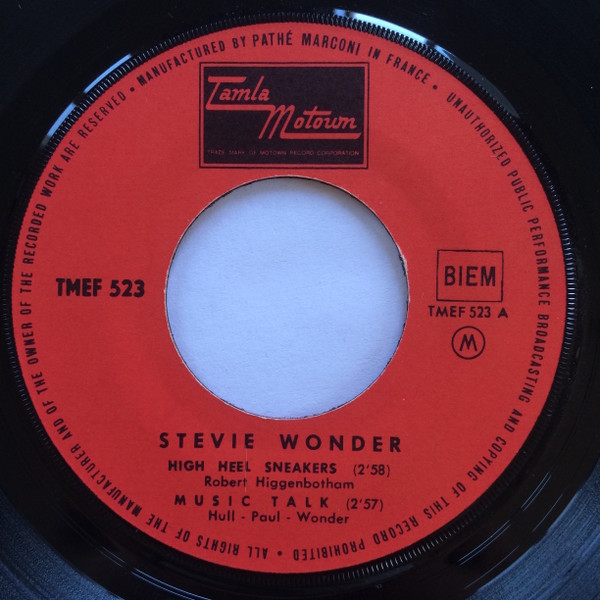 Cover zu Stevie Wonder - High Heel Sneakers | 1965 | Vinyl | Funk / Soul | France