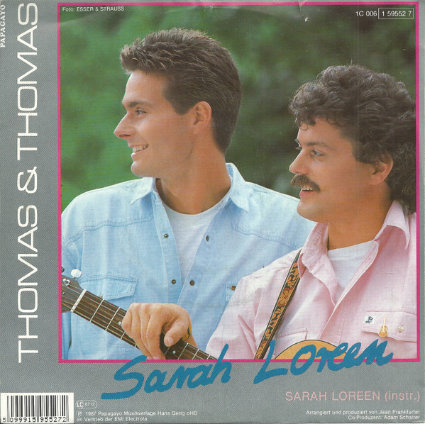 Cover zu Thomas & Thomas - Sarah Loreen | 1987 | Vinyl | Pop | Germany