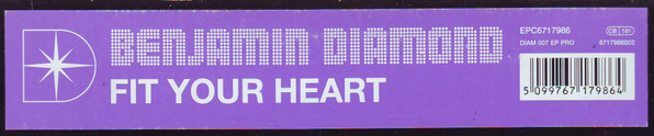 Cover zu Benjamin Diamond - Fit Your Heart | 2001 | Vinyl | Electronic, Pop | Europe Schallplatten Ankauf