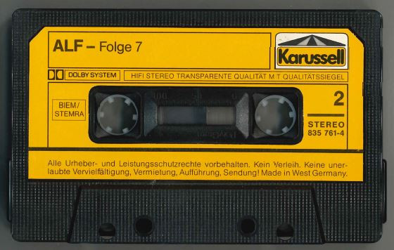 Cover zu Siegfried Rabe - ALF Folge 7 - Wenn Schwiegermutter Kommt / Die Fernsehfamilie | 1988 | Vinyl | Non-Music, Children's | Germany