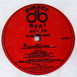 Cover zu Aux 88 - Electro/Techno (Remixes) | 1997 | Vinyl | Electronic | US Schallplatten Ankauf