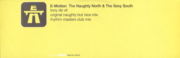 Cover zu E-Motion - The Naughty North & The Sexy South | 1996 | Vinyl | Electronic | UK