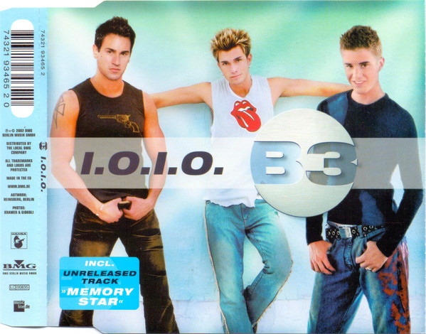 Cover zu B3 - I.O.I.O. | 2002 | Vinyl | Electronic, Pop | Germany Schallplatten Ankauf