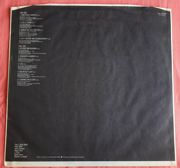 Cover zu The J. Geils Band - Best Of The J. Geils Band | Vinyl | Rock | Germany