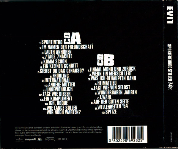 Cover zu Sportfreunde Stiller - Live | 2004 | Vinyl | Rock | Germany