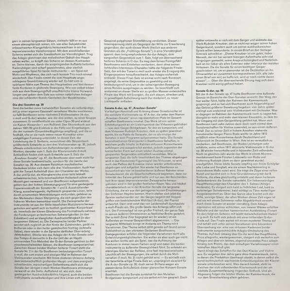 Cover zu Arthur Grumiaux, Clara Haskil, Ludwig van Beethoven - Sämtliche Sonaten Für Klavier Und Violine | 1974 | Vinyl | Classical | Europe