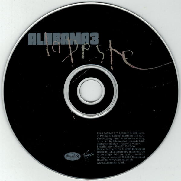Cover zu Alabama 3 - La Peste | 2000 | Vinyl | Electronic, Rock | Germany