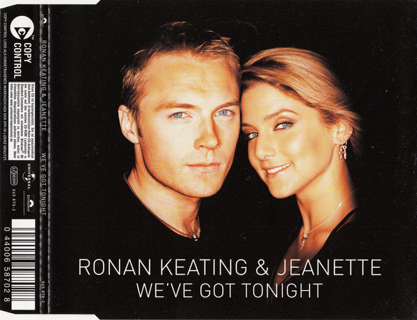 Cover zu Ronan Keating & Jeanette Biedermann - We've Got Tonight | 2002 | Vinyl | Rock, Pop | Germany Schallplatten Ankauf