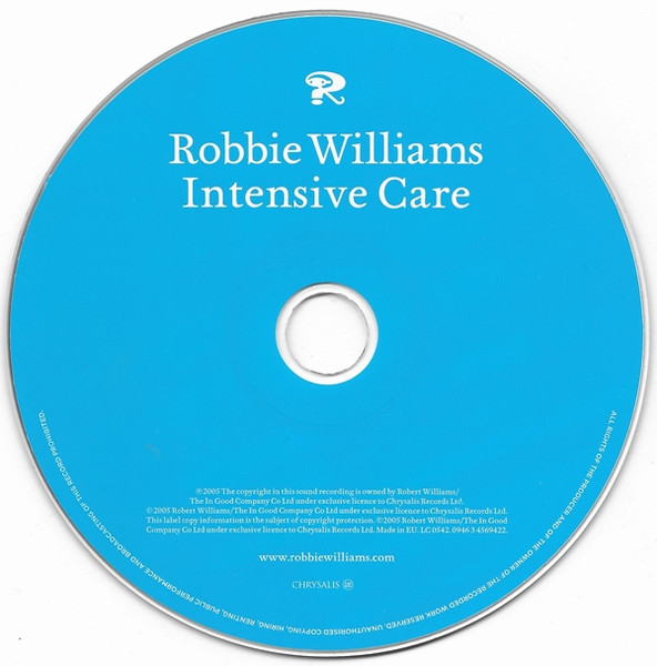 Cover zu Robbie Williams - Intensive Care | 2005 | Vinyl | Electronic, Rock | Europe
