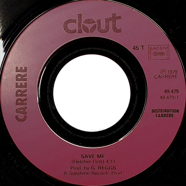 Cover zu Clout - Save Me | 1979 | Vinyl | Rock, Reggae, Pop | France Schallplatten Ankauf