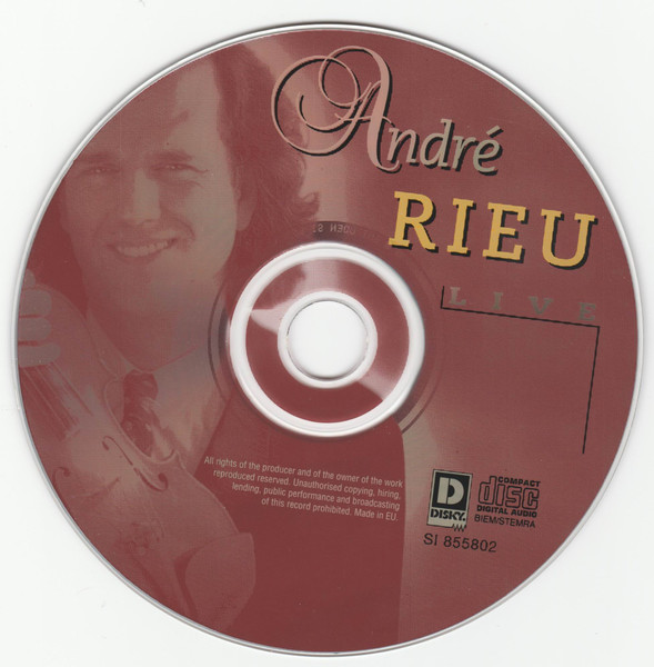 Cover zu André Rieu - Live | 1999 | Vinyl | Classical | Europe