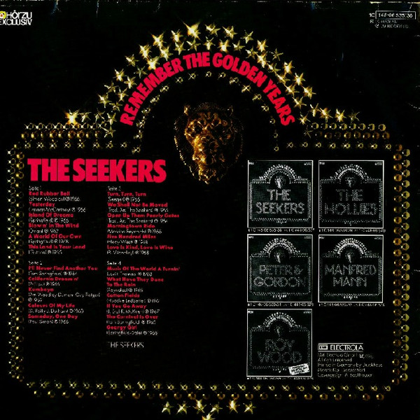 Cover zu The Seekers - Remember The Golden Years | Vinyl | Folk, World, & Country | Germany