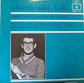 Cover zu Buddy Holly Featuring The Crickets (2) - Salute To Buddy Holly | 1964 | Vinyl, LP, Compilation | Rock | Netherlands Schallplatten Ankauf