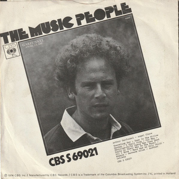 Cover zu Art Garfunkel - Traveling Boy | 1974 | Vinyl | Rock, Pop | Netherlands Schallplatten Ankauf