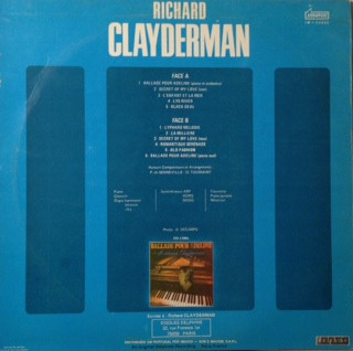 Cover zu Richard Clayderman - Ballade Pour Adeline | 1979 | Vinyl | Pop | Portugal Schallplatten Ankauf