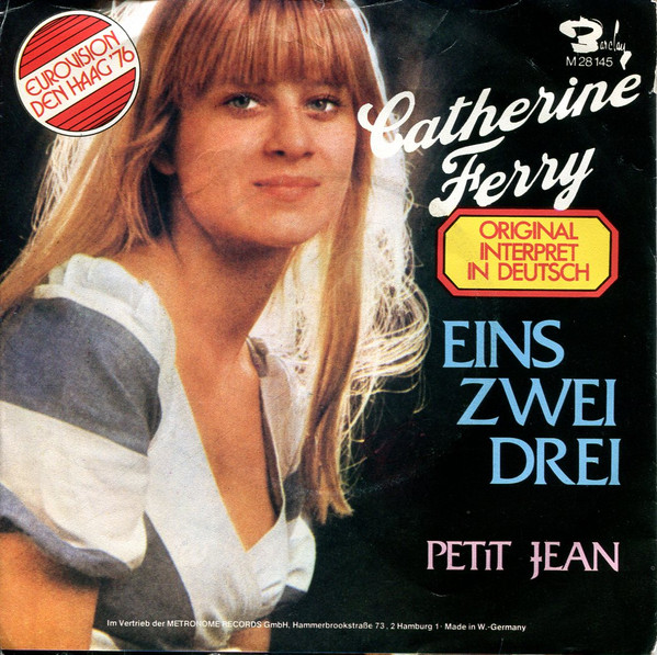 Cover zu Catherine Ferry - Eins, Zwei, Drei | 1976 | Vinyl | Pop | Germany Schallplatten Ankauf