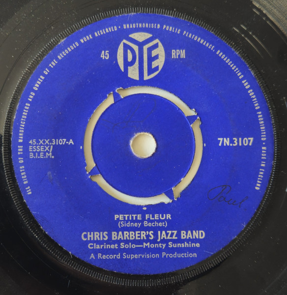 Cover zu Chris Barber's Jazz Band Featuring Monty Sunshine - Petite Fleur | Vinyl | Jazz | UK