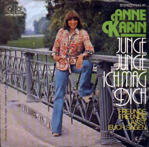 Cover zu Anne Karin - Junge, Junge, Ich Mag Dich | 1977 | Vinyl | Pop | Germany Schallplatten Ankauf