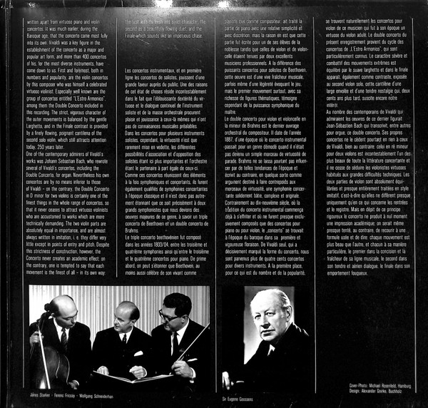 Cover zu Various - Doppel Und Tripel Konzerte | 1972 | Vinyl | Classical | Germany
