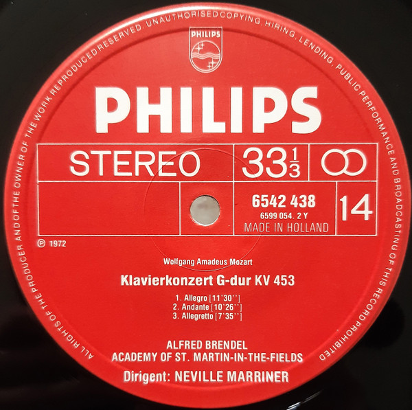Cover zu Alfred Brendel, Wolfgang Amadeus Mozart, The Academy Of St. Martin-in-the-Fields, Sir Neville Marriner - 13 Klavierkonzerte = Piano Concertos = Concertos Pour Piano | 1979 | Classical