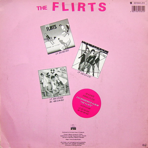Cover zu The Flirts - Voulez Vous / I Wanna Wear Your Ring | 1985 | Vinyl | Electronic | Europe Schallplatten Ankauf
