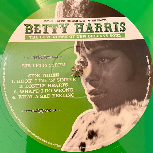 Cover zu Betty Harris - The Lost Queen Of New Orleans Soul | 2022 | Vinyl | Funk / Soul | Worldwide