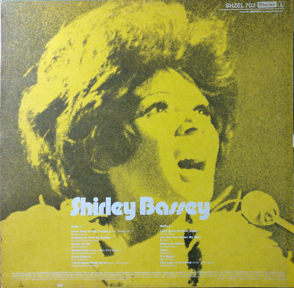 Cover zu Shirley Bassey - Shirley Bassey | Vinyl | Jazz, Pop, Stage & Screen | Germany Schallplatten Ankauf
