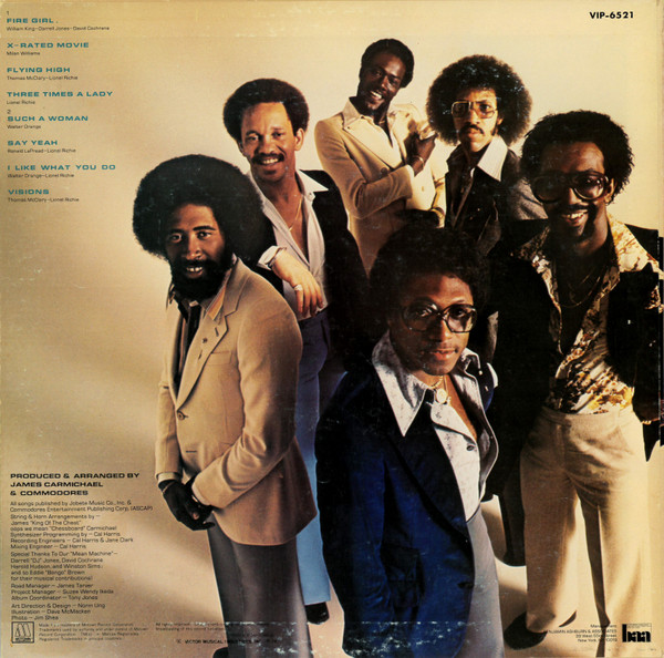 Cover zu Commodores - Natural High | 1978 | Vinyl | Funk / Soul | Japan