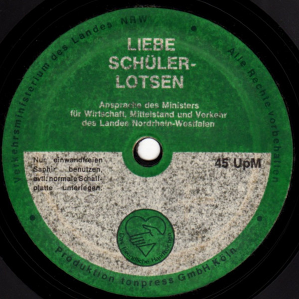 Cover zu Unknown Artist - Liebe Schülerlotsen / Reise-Beat | Vinyl | Rock, Non-Music, Children's | Germany