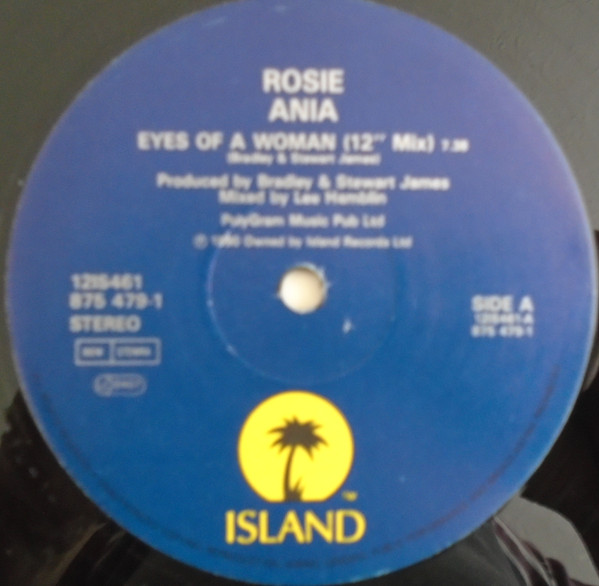 Cover zu Rosie Ania - Eyes Of A Woman | 1990 | Vinyl | Pop | UK Schallplatten Ankauf
