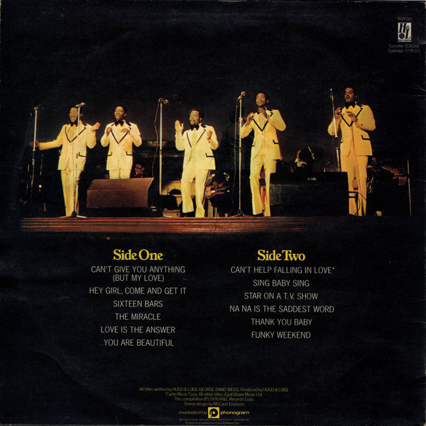 Cover zu The Stylistics - The Best Of The Stylistics Volume II (Weekend) | 1976 | Vinyl | Funk / Soul | UK