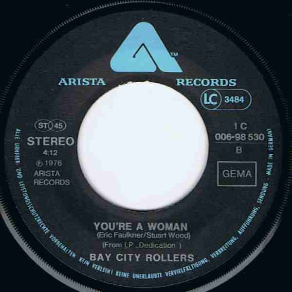 Cover zu Bay City Rollers - Yesterdays Hero | 1976 | Vinyl | Rock | Germany