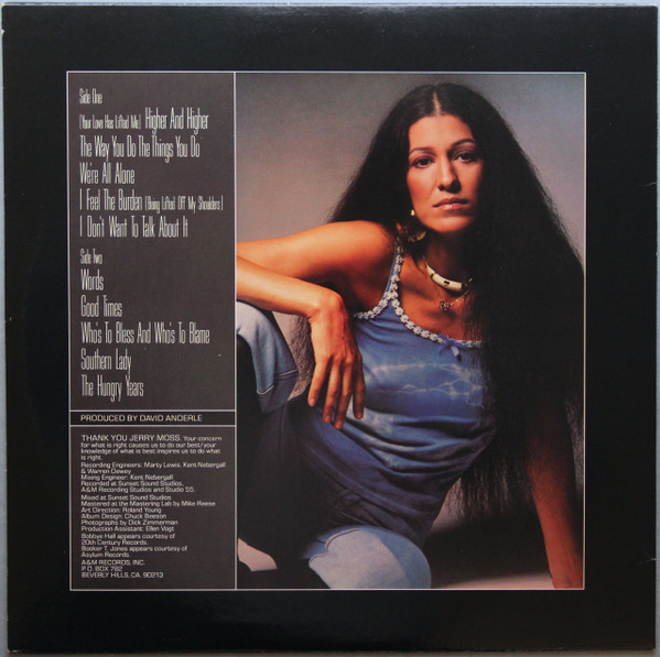 Cover zu Rita Coolidge - Anytime... Anywhere | 1977 | Vinyl | Rock, Pop | US