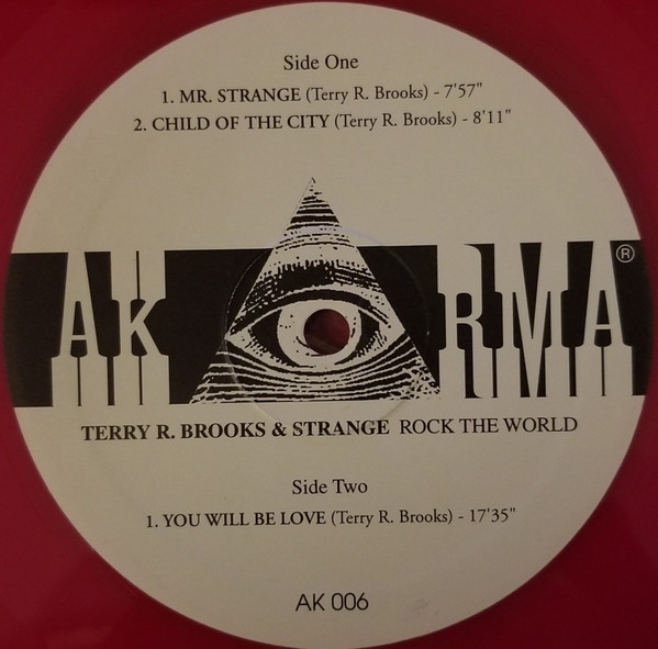 Cover zu Terry Brooks & Strange - Rock The World | 1998 | Vinyl | Rock | Italy