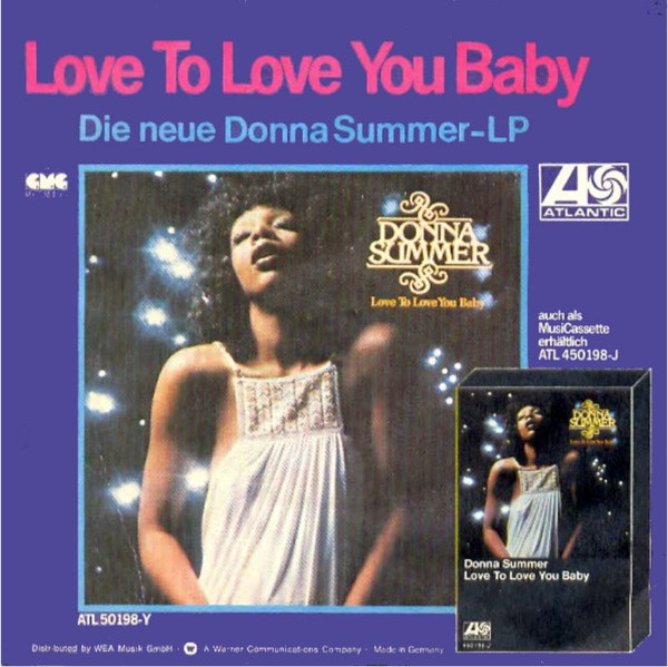 Cover zu Donna Summer - Love To Love You Baby | 1976 | Vinyl | Funk / Soul | Germany
