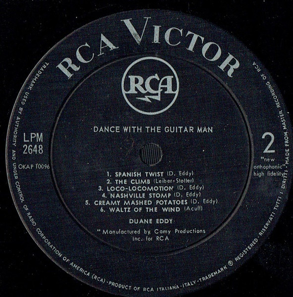 Cover zu Duane Eddy - Il Nuovo Hully Gully | 1962 | Vinyl | Pop | Italy