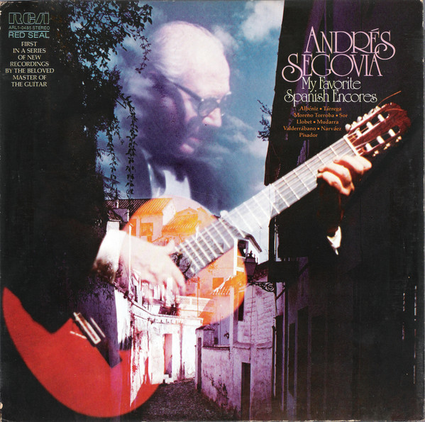 Cover zu Andrés Segovia - My Favorite Spanish Encores | 1974 | Vinyl | Classical | US Schallplatten Ankauf