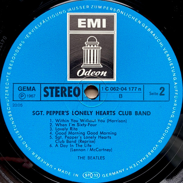 Cover zu The Beatles - Sgt. Pepper's Lonely Hearts Club Band | Vinyl | Rock | Germany
