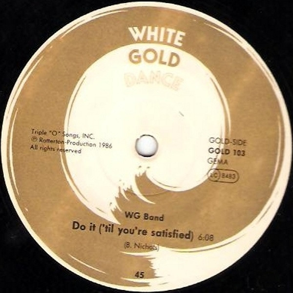 Cover zu WG Band - Do It ! (Til You're Satisfied) | 1986 | Vinyl | Electronic | Germany