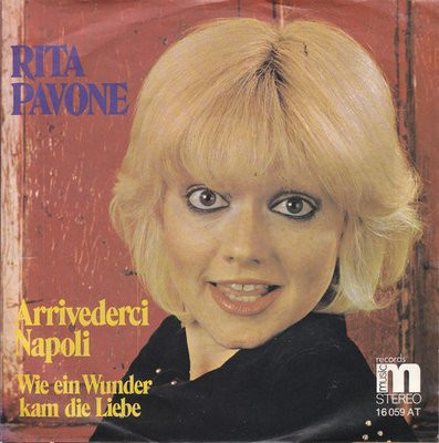 Cover zu Rita Pavone - Arrivederci Napoli | 1975 | Vinyl | Pop | Germany Schallplatten Ankauf