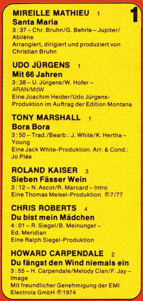 Cover zu Various - Der Grosse Preis - Stars Und Ihre Goldenen Hits Neu 79 | 1979 | Vinyl | Pop | Germany Schallplatten Ankauf