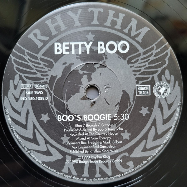 Cover zu Betty Boo - Where Are You Baby? | 1990 | Vinyl | Electronic | Germany