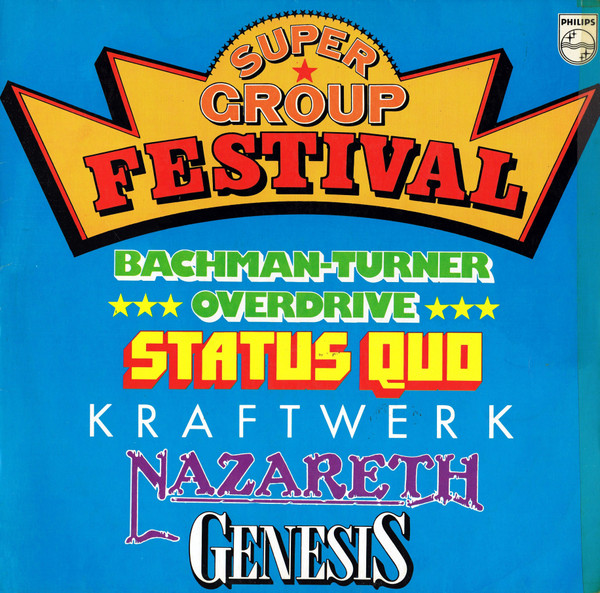 Cover zu Various - Super Group Festival | 1975 | Vinyl | Rock | Germany Schallplatten Ankauf
