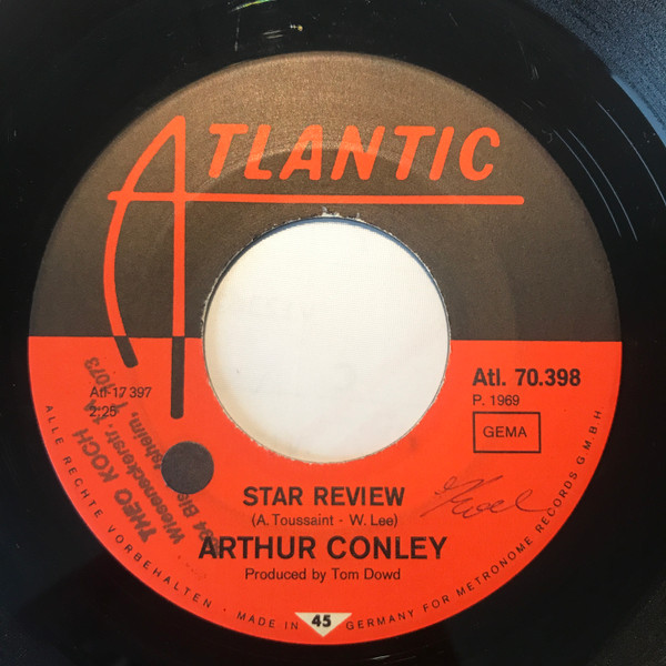 Cover zu Arthur Conley - Star Review | 1969 | Vinyl | Funk / Soul | Germany Schallplatten Ankauf