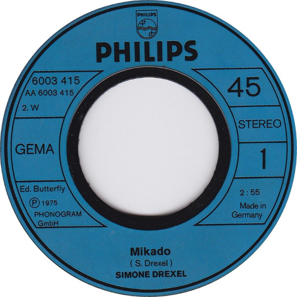Cover zu Simone Drexel - Mikado | 1975 | Vinyl | Pop | Germany Schallplatten Ankauf